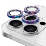 Casing Bee Bling Camera Lens Protector for iPhone Rainbow - Payfisia