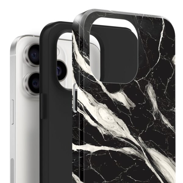 Black Marble iPhone Case - Payfisia