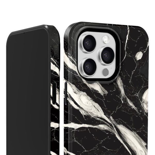 Black Marble iPhone Case - Payfisia