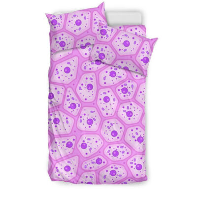Anatomy Cells Pattern Print Duvet Cover Bedding Set - Payfisia