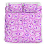 Anatomy Cells Pattern Print Duvet Cover Bedding Set - Payfisia