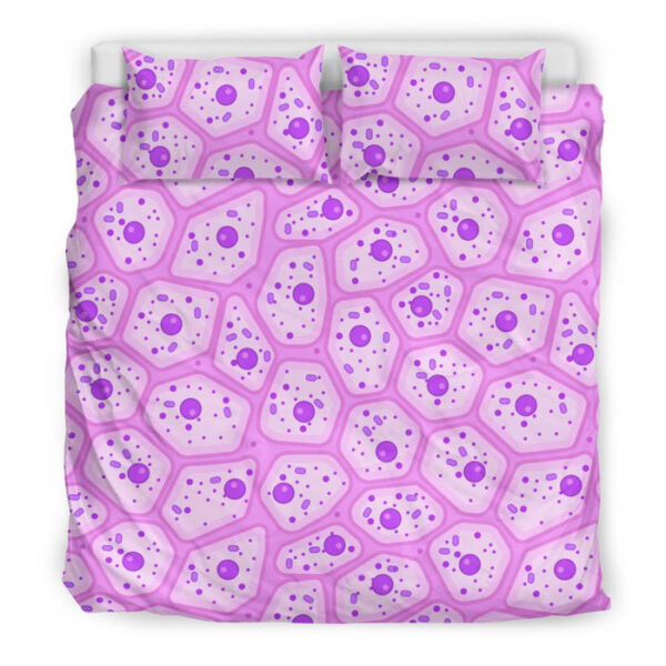Anatomy Cells Pattern Print Duvet Cover Bedding Set - Payfisia