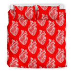 Anatomy Print Pattern Duvet Cover Bedding Set - Payfisia