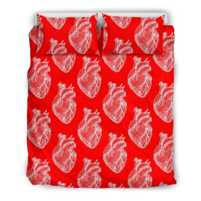 Anatomy Print Pattern Duvet Cover Bedding Set - Payfisia
