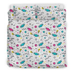 Candy Print Pattern Duvet Cover Bedding Set - Payfisia