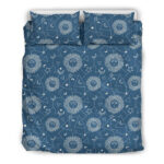 Celestial Print Pattern Duvet Cover Bedding Set - Payfisia