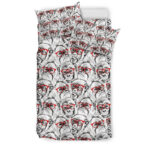 Chimp Monkey Pattern Print Duvet Cover Bedding Set - Payfisia