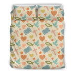 Christian Bible Pattern Print Duvet Cover Bedding Set - Payfisia