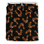 Eagle Black Pattern Print Duvet Cover Bedding Set - Payfisia