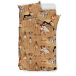 Egyptian Pattern Print Duvet Cover Bedding Set - Payfisia