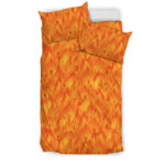 Flame Fire Pattern Print Duvet Cover Bedding Set - Payfisia