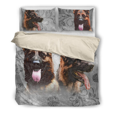 German Shepherd Pillow & Duvet Covers Bedding Set - Payfisia