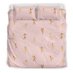 Gymnastics Pattern Print Duvet Cover Bedding Set - Payfisia