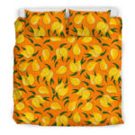 Mango Pattern Print Duvet Cover Bedding Set - Payfisia