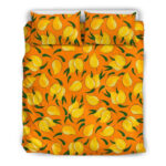 Mango Pattern Print Duvet Cover Bedding Set - Payfisia