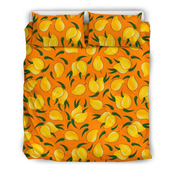 Mango Pattern Print Duvet Cover Bedding Set - Payfisia