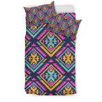 Navajo Indians Aztec Tribal Native American Print Duvet Cover Bedding Set - Payfisia