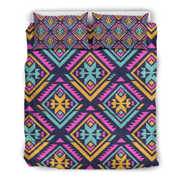 Navajo Indians Aztec Tribal Native American Print Duvet Cover Bedding Set - Payfisia