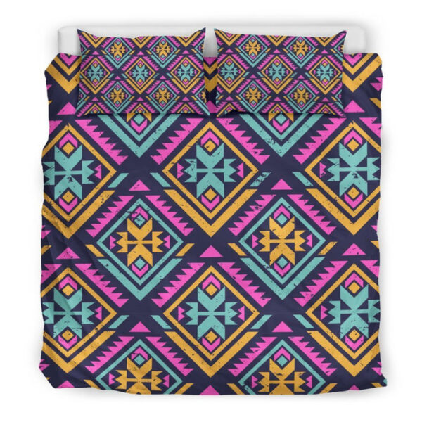 Navajo Indians Aztec Tribal Native American Print Duvet Cover Bedding Set - Payfisia