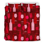 Pattern Champagne Print Duvet Cover Bedding Set - Payfisia