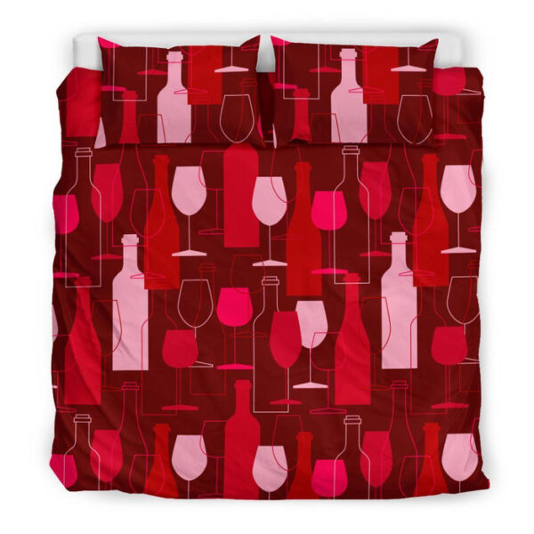 Pattern Champagne Print Duvet Cover Bedding Set - Payfisia
