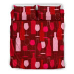 Pattern Champagne Print Duvet Cover Bedding Set - Payfisia