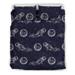 Pattern Print Astronaut Duvet Cover Bedding Set - Payfisia