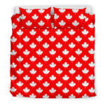 Pattern Print Canada Love Duvet Cover Bedding Set - Payfisia