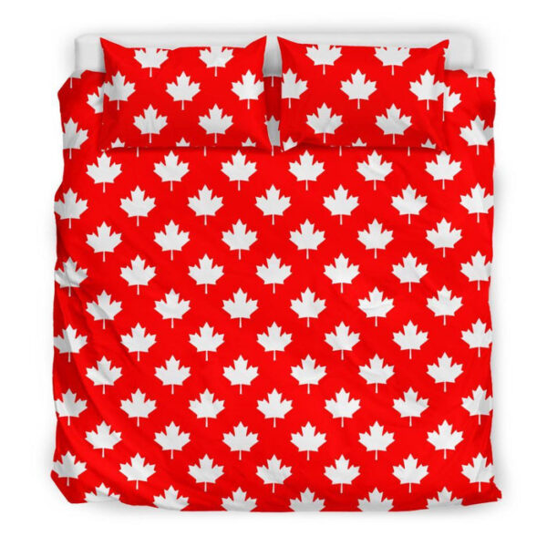 Pattern Print Canada Love Duvet Cover Bedding Set - Payfisia