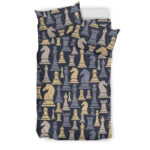 Pattern Print Chess Duvet Cover Bedding Set - Payfisia