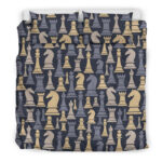 Pattern Print Chess Duvet Cover Bedding Set - Payfisia