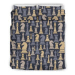 Pattern Print Chess Duvet Cover Bedding Set - Payfisia