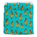 Pattern Print Corn Duvet Cover Bedding Set - Payfisia