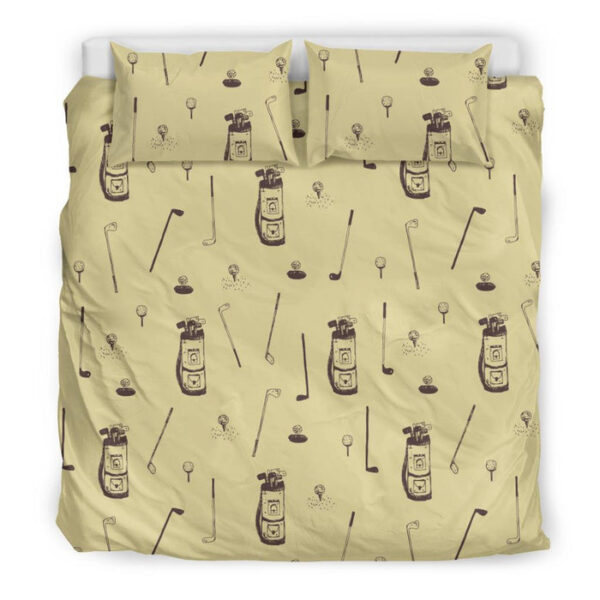 Pattern Print Golf Duvet Cover Bedding Set - Payfisia