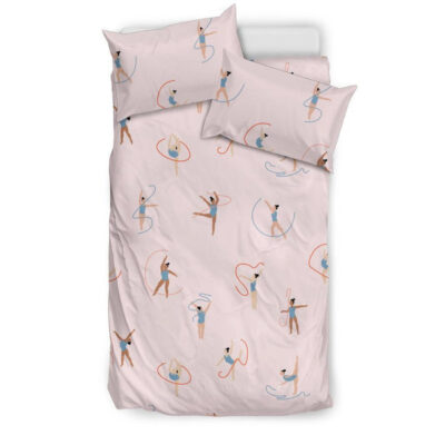 Pattern Print Gymnastics Duvet Cover Bedding Set - Payfisia