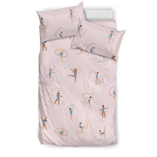 Pattern Print Gymnastics Duvet Cover Bedding Set - Payfisia