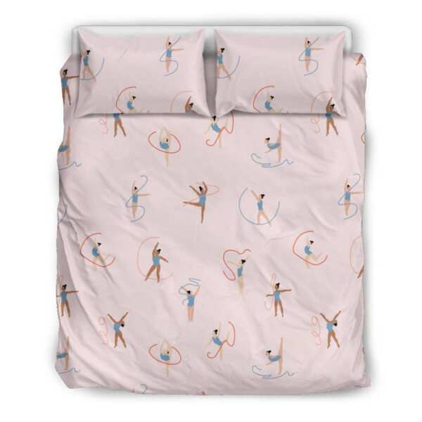 Pattern Print Gymnastics Duvet Cover Bedding Set - Payfisia