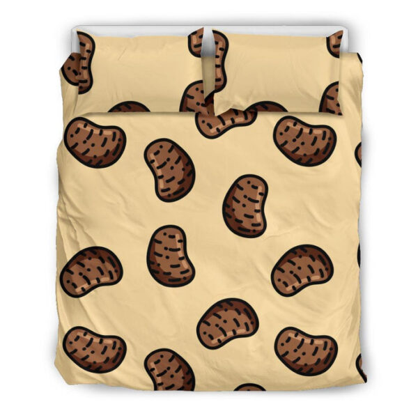 Pattern Print Potato Duvet Cover Bedding Set - Payfisia