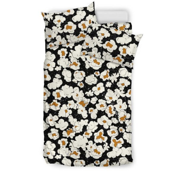 Popcorn Pattern Print Duvet Cover Bedding Set - Payfisia