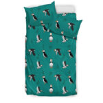 Puffin Pattern Print Duvet Cover Bedding Set - Payfisia