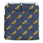 Trumpet Print Pattern Duvet Cover Bedding Set - Payfisia