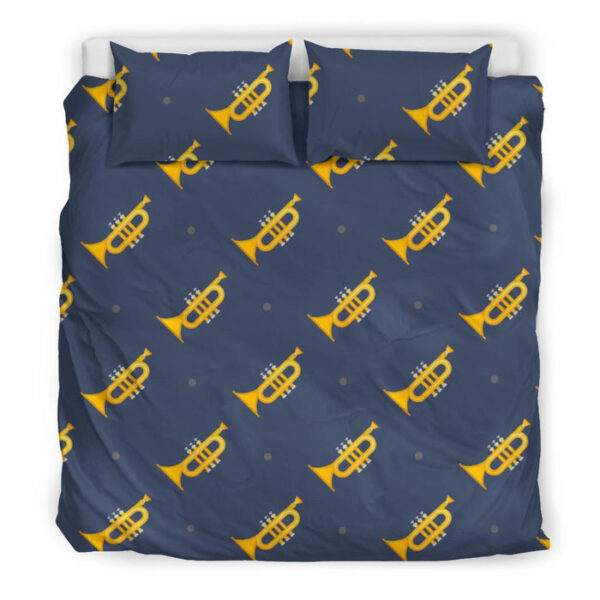 Trumpet Print Pattern Duvet Cover Bedding Set - Payfisia