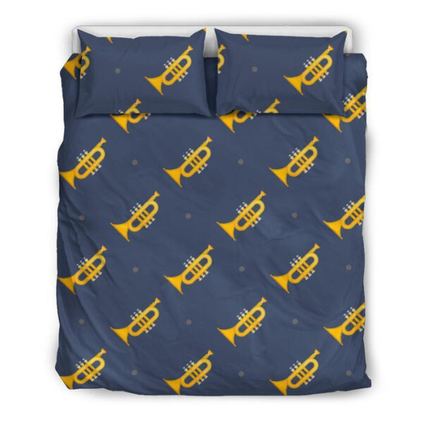 Trumpet Print Pattern Duvet Cover Bedding Set - Payfisia
