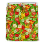 Vegan Colorful Pattern Print Duvet Cover Bedding Set - Payfisia
