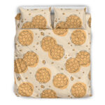 Waffle Print Pattern Duvet Cover Bedding Set - Payfisia