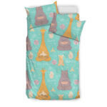 Yoga Meditation Pattern Print Duvet Cover Bedding Set - Payfisia