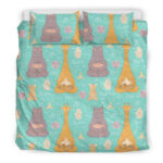 Yoga Meditation Pattern Print Duvet Cover Bedding Set - Payfisia